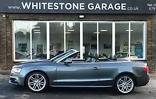 Used 2014 Audi A5 Cabriolet S Line Special Edition Daytona Grey - Interior and Exterior details 5