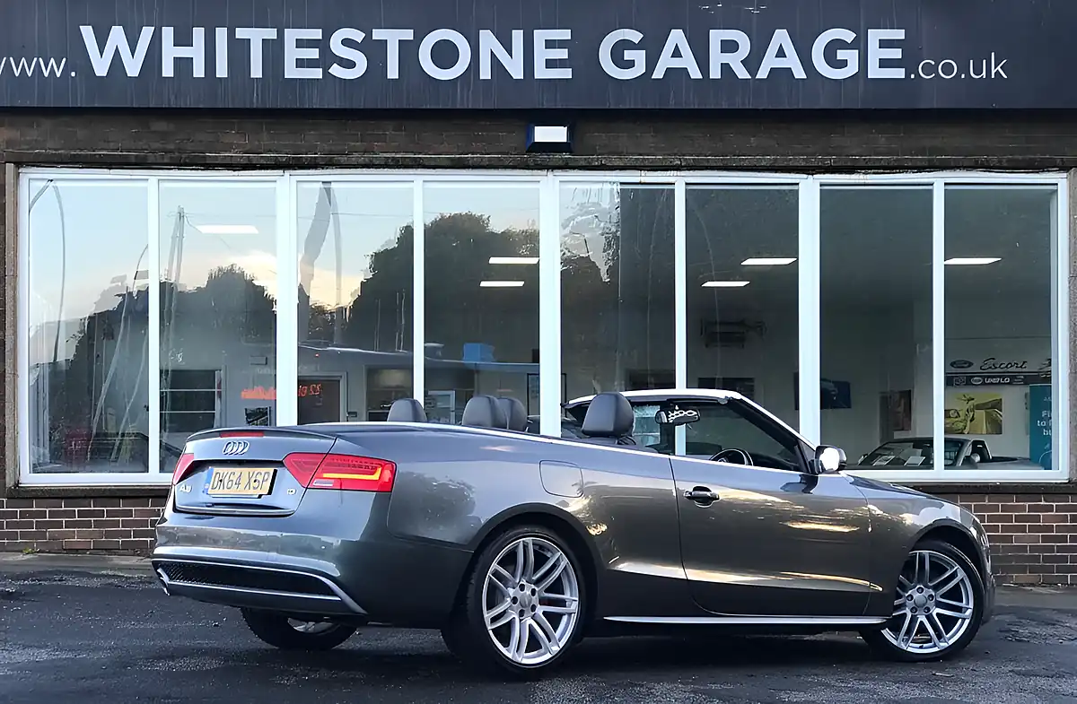 Used 2014 Audi A5 Cabriolet S Line Special Edition Daytona Grey - Interior and Exterior details 7