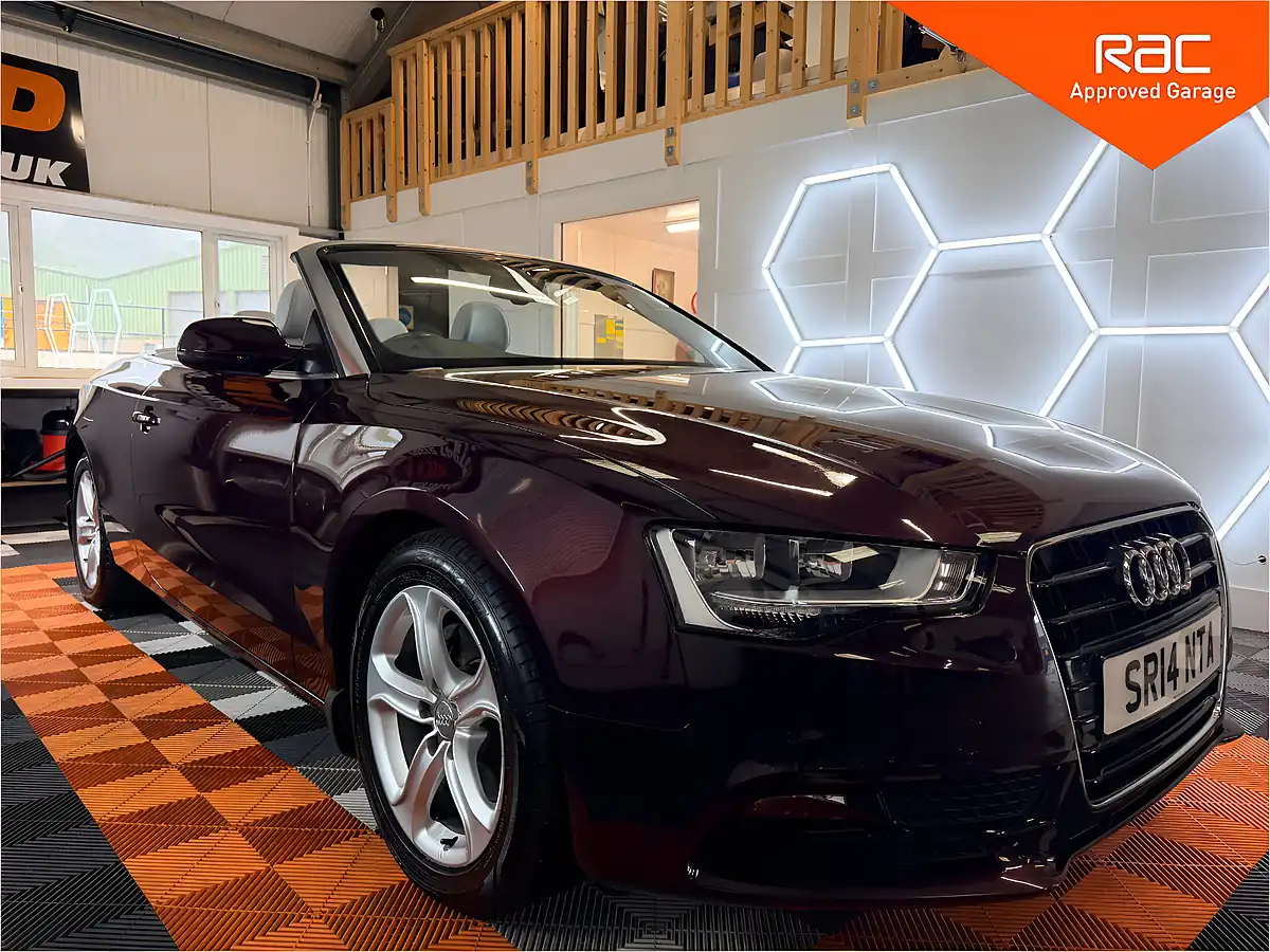 Used 2014 Audi A5 Cabriolet Se Red - Front View