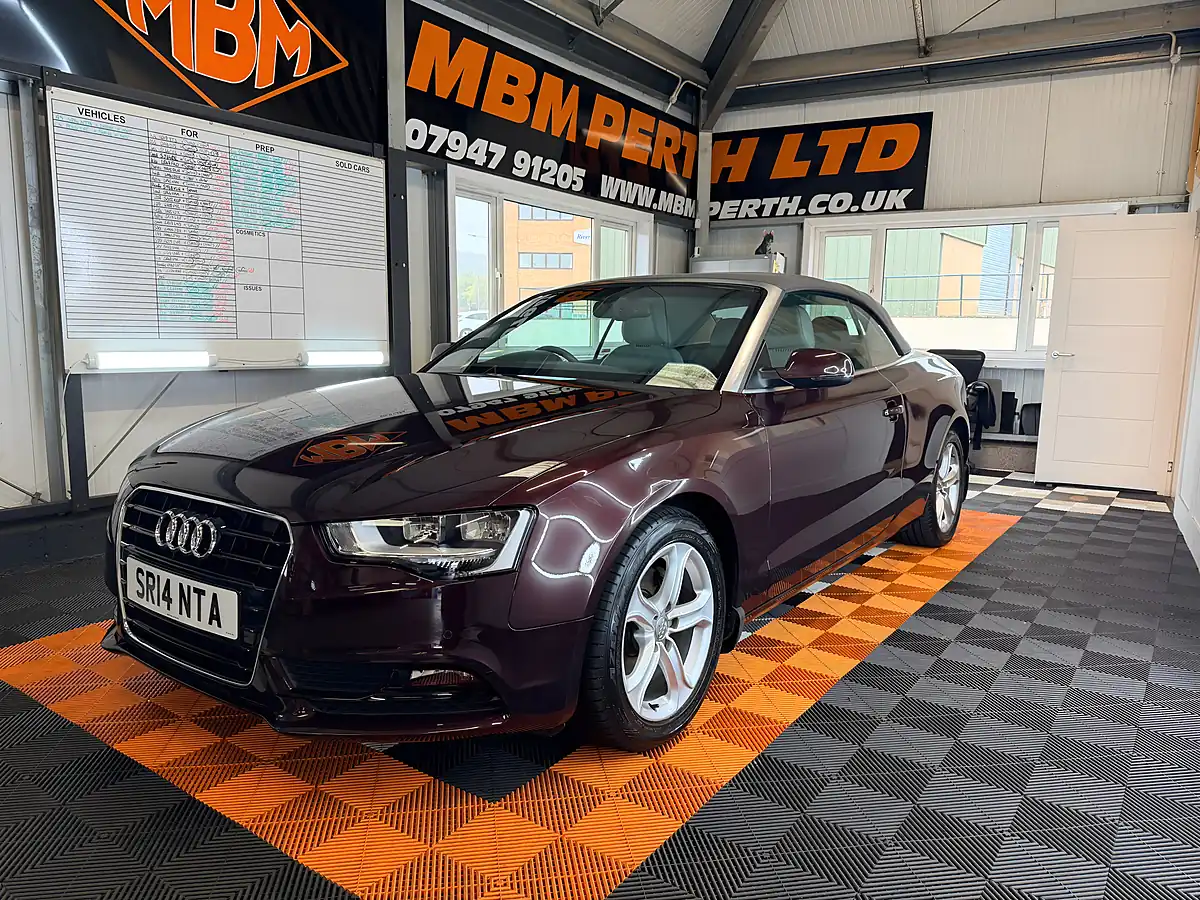 Used 2014 Audi A5 Cabriolet Se Red - Interior and Exterior details 4