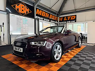 Used 2014 Audi A5 Cabriolet Se Red - Interior and Exterior details 5