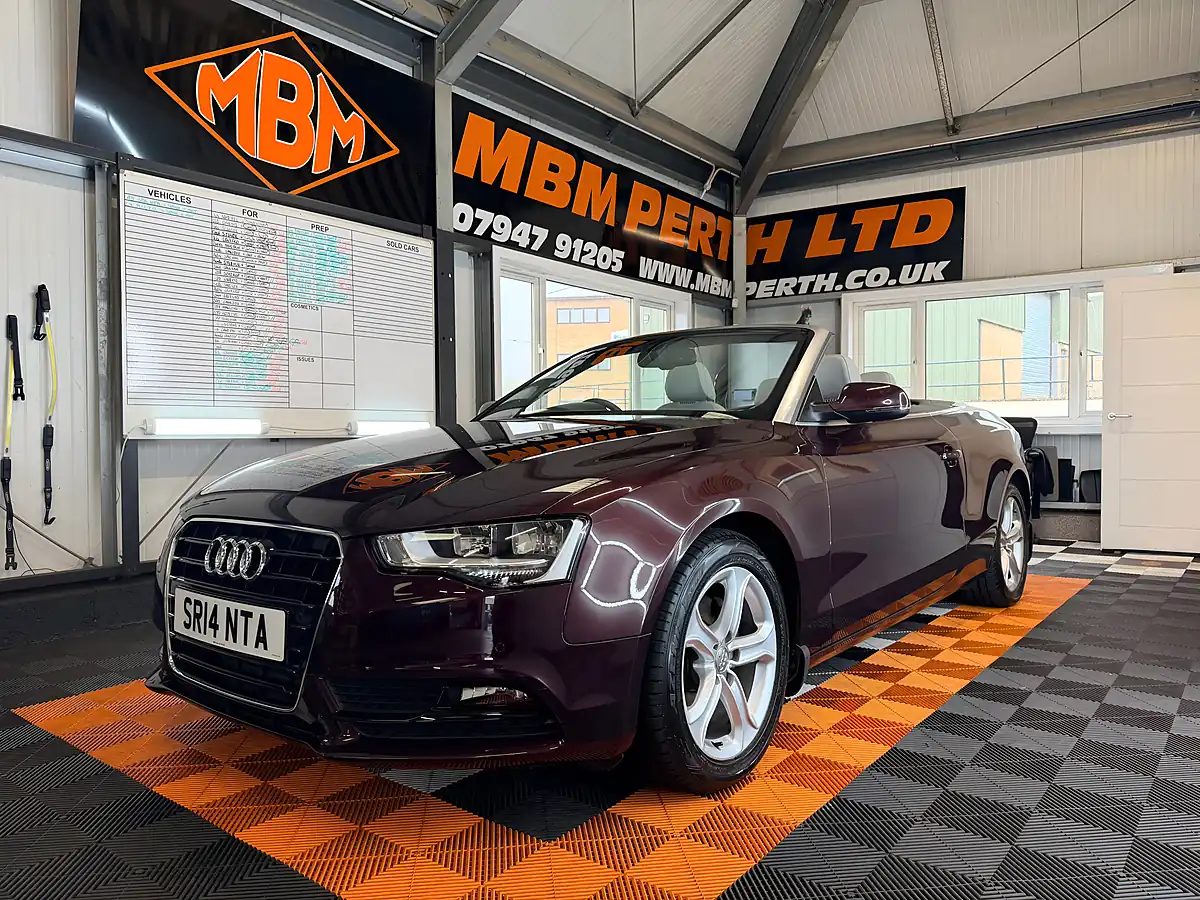 Used 2014 Audi A5 Cabriolet Se Red - Interior and Exterior details 5