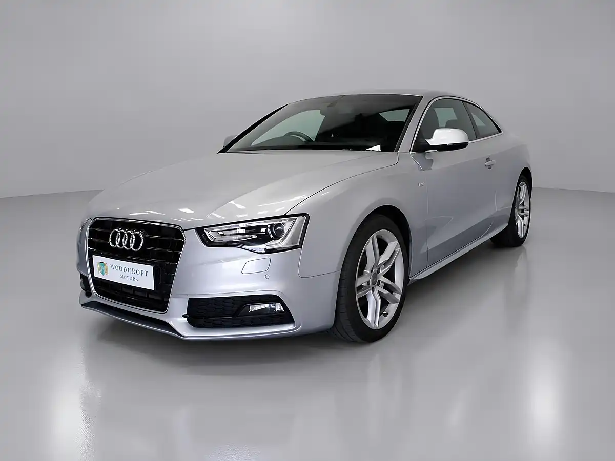 Used 2014 Audi A5 S Line Silver - Interior and Exterior details 2
