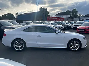 Used 2014 Audi A5 S Line White - Interior and Exterior details 10