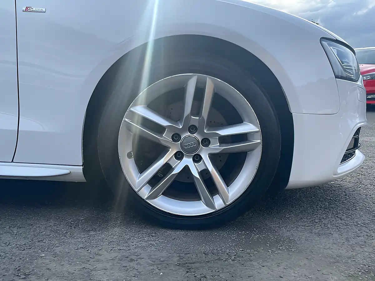 Used 2014 Audi A5 S Line White - Interior and Exterior details 11