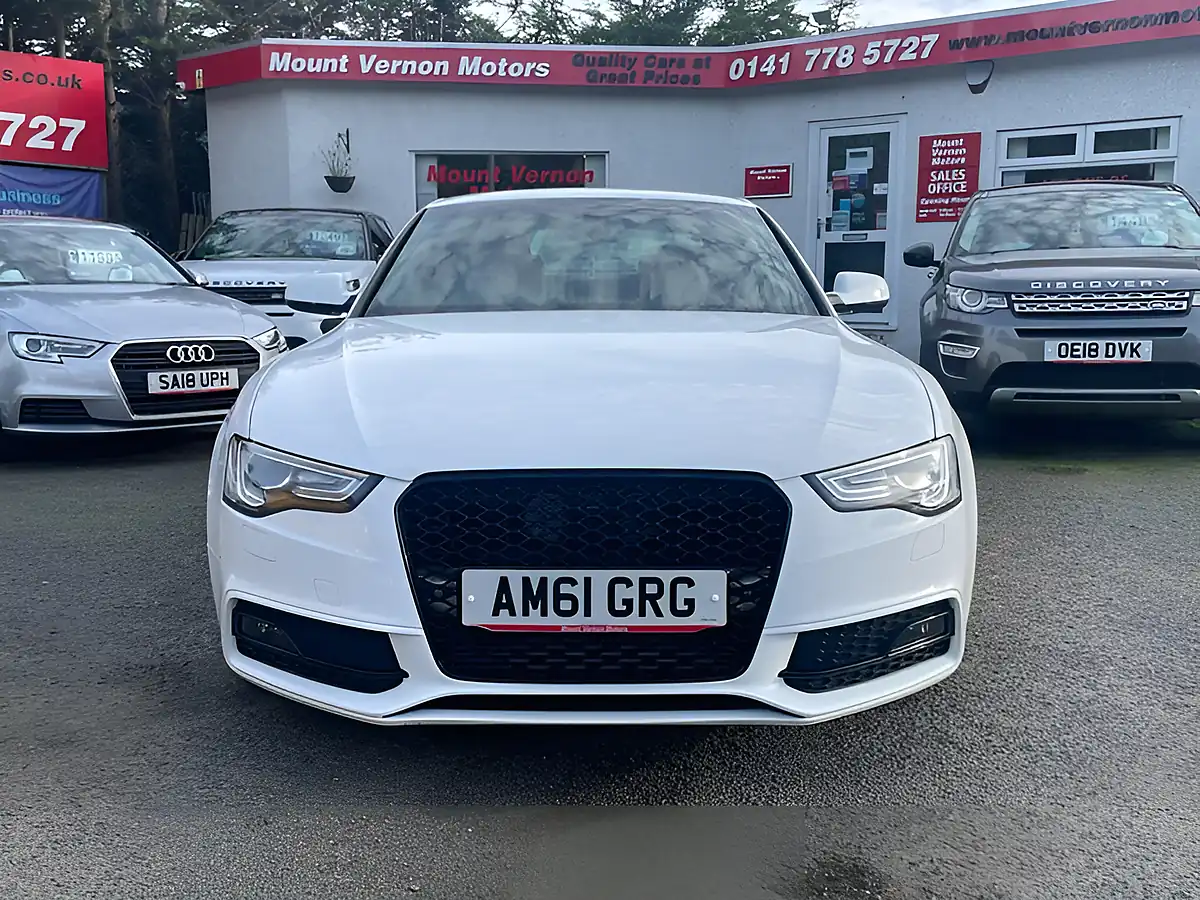 Used 2014 Audi A5 S Line White - Interior and Exterior details 12