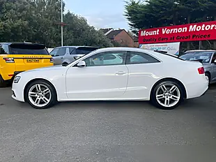 Used 2014 Audi A5 S Line White - Interior and Exterior details 4