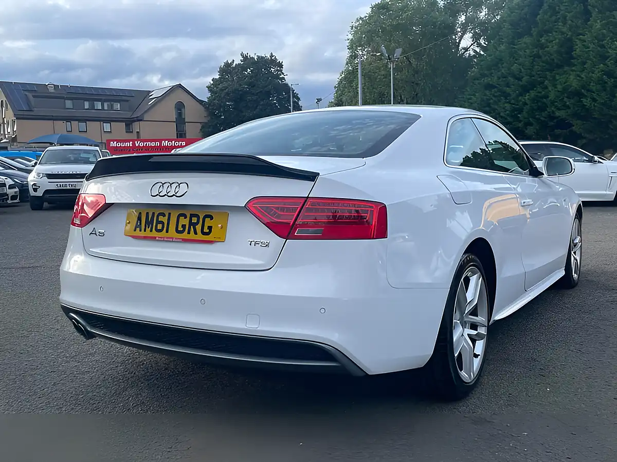 Used 2014 Audi A5 S Line White - Interior and Exterior details 8
