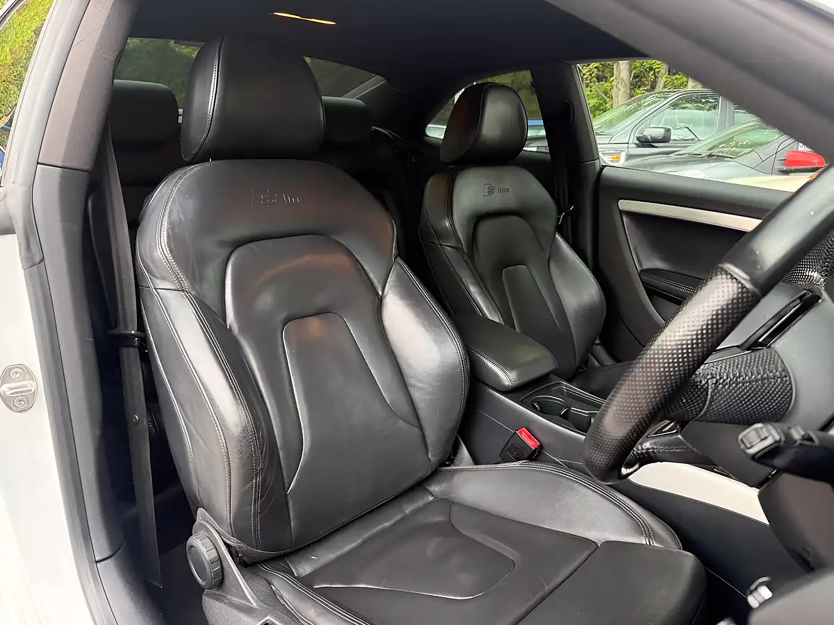 Used 2014 Audi A5 S Line White - Interior and Exterior details 11