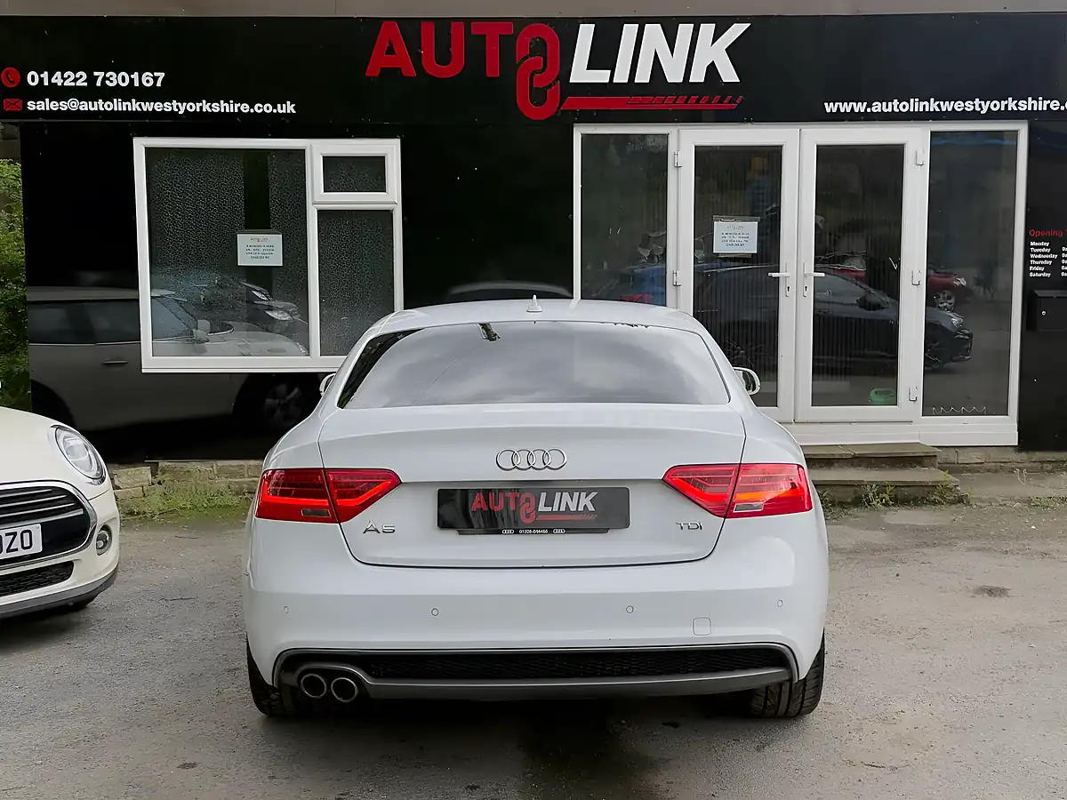 Used 2014 Audi A5 S Line White - Interior and Exterior details 6