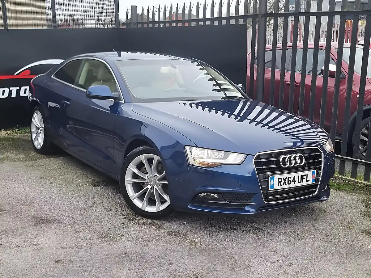 Used 2014 Audi A5 Se Blue - Front View