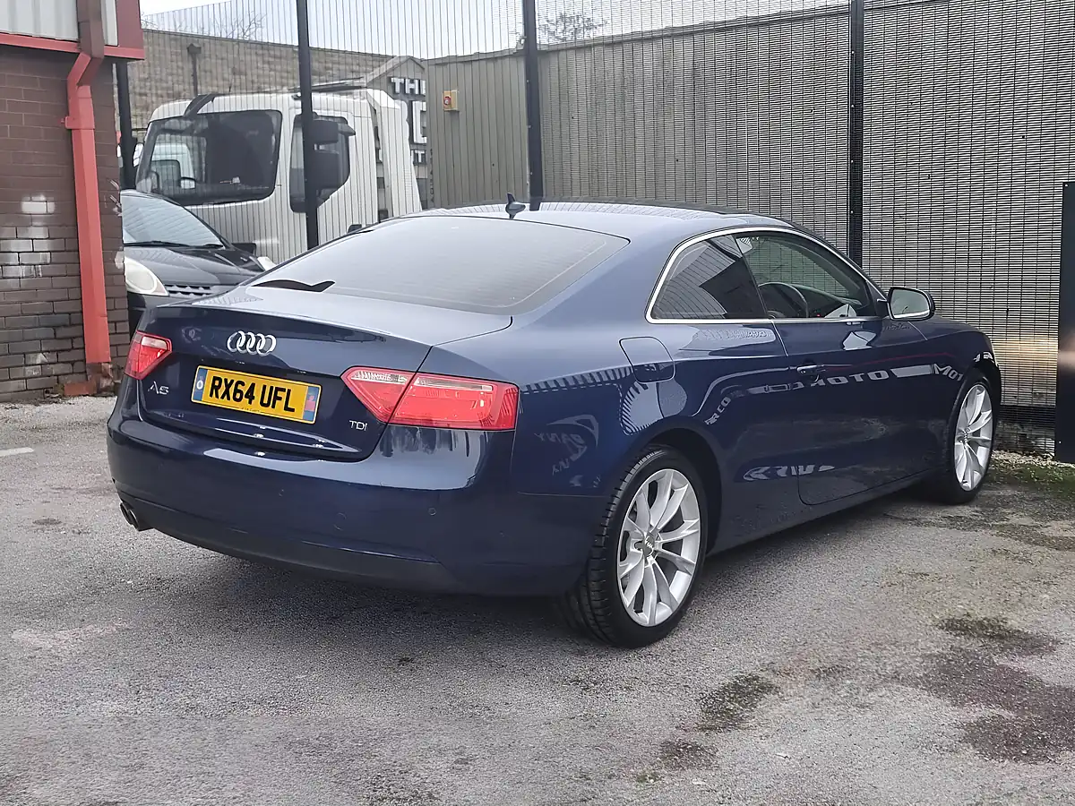 Used 2014 Audi A5 Se Blue - Interior and Exterior details 8