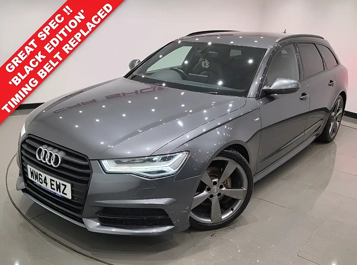 Used 2014 Audi A6 Avant Black Edition Grey - Front View