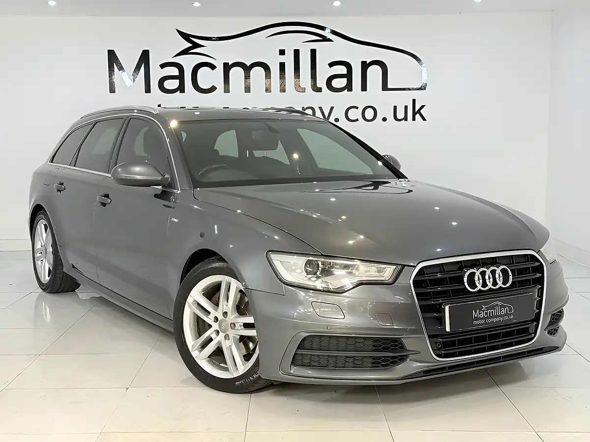 Used 2014 Audi A6 Avant S Line Grey - Front View