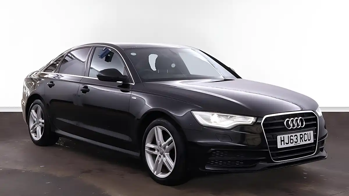 Used 2014 Audi A6 S Line Black - Front View