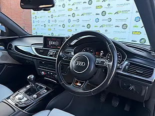 Used 2014 Audi A6 Saloon Black Edition Blue - Interior and Exterior details 4