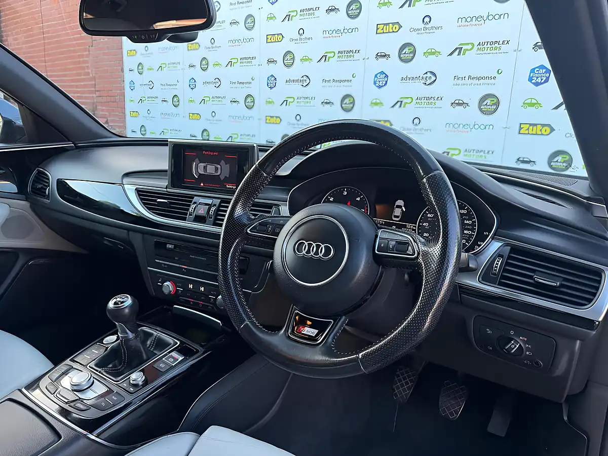Used 2014 Audi A6 Saloon Black Edition Blue - Interior and Exterior details 4