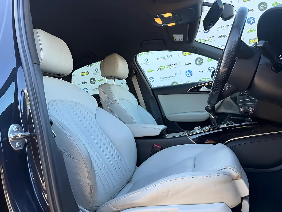Used 2014 Audi A6 Saloon Black Edition Blue - Interior and Exterior details 6