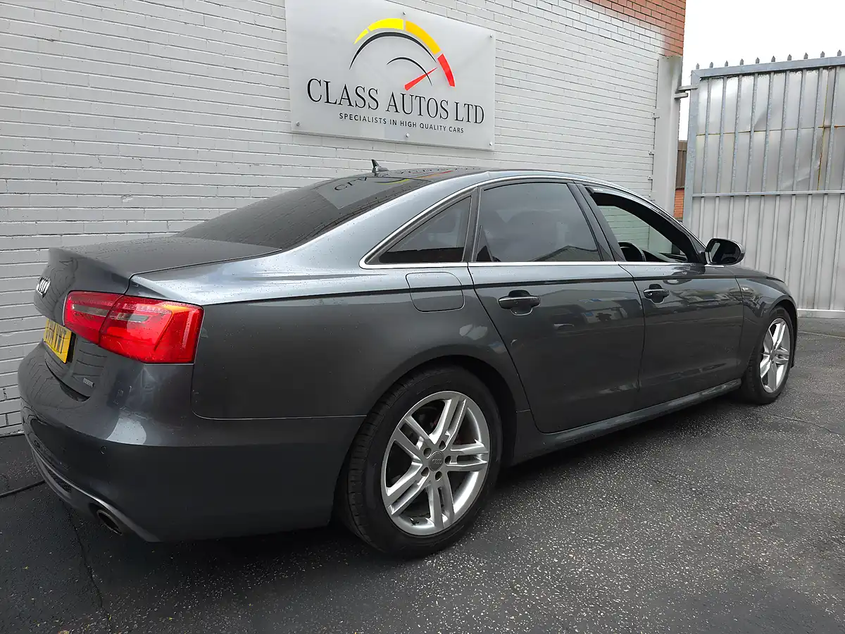 Used 2014 Audi A6 Saloon S Line Grey - Interior and Exterior details 11