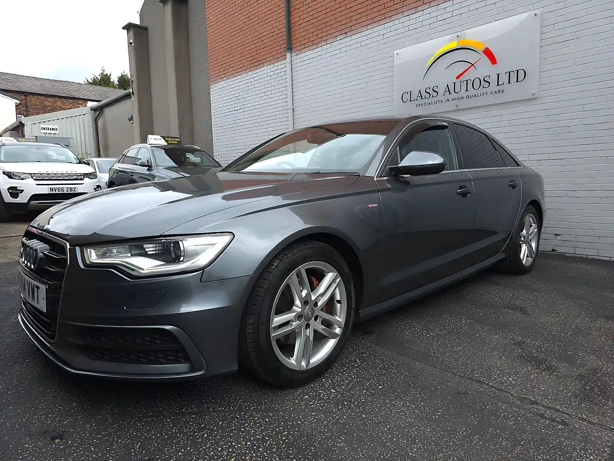 Used 2014 Audi A6 Saloon S Line Grey - Interior and Exterior details 3