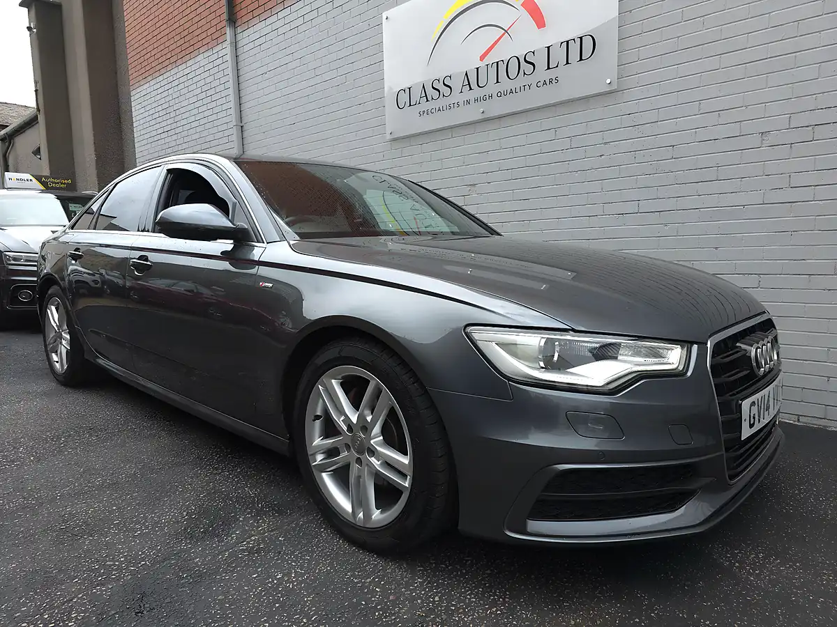 Used 2014 Audi A6 Saloon S Line Grey - Interior and Exterior details 5
