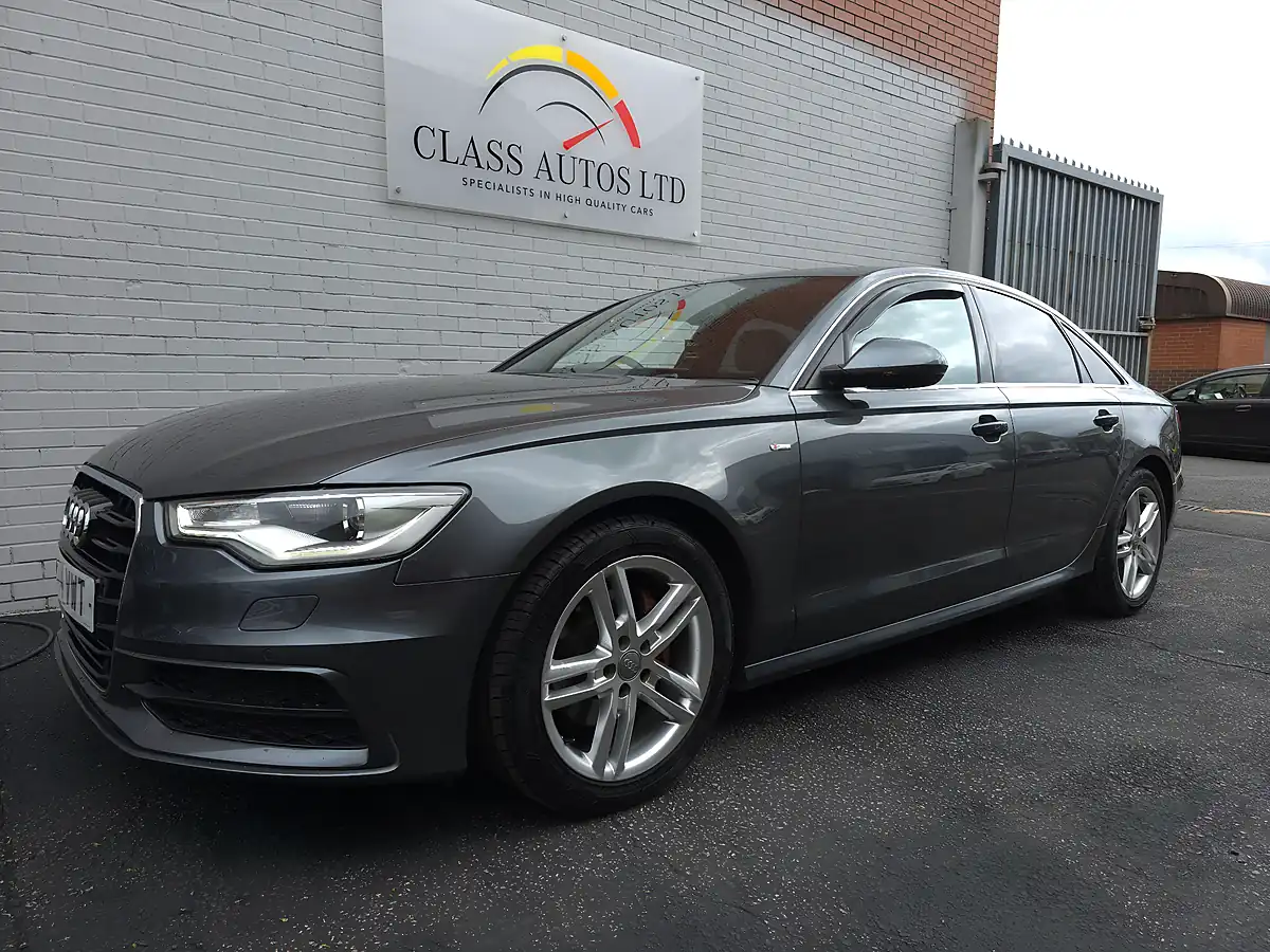 Used 2014 Audi A6 Saloon S Line Grey - Interior and Exterior details 7