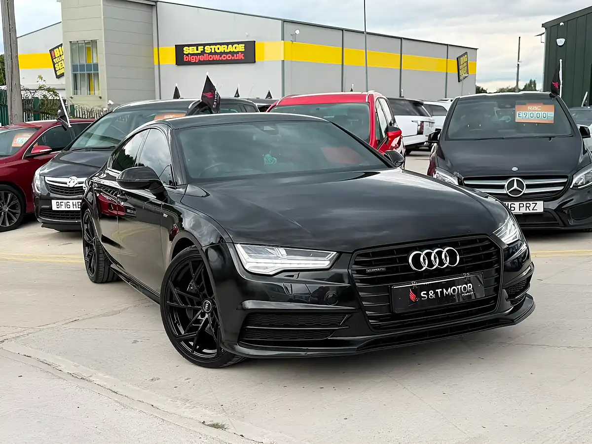 Used 2014 Audi A7 Black Edition Sportback Black - Front View