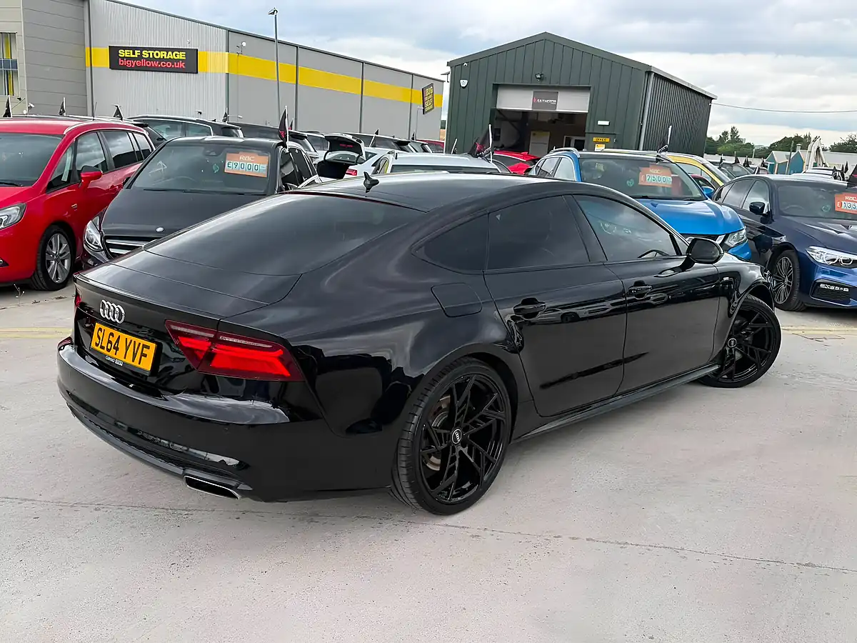Used 2014 Audi A7 Black Edition Sportback Black - Interior and Exterior details 10
