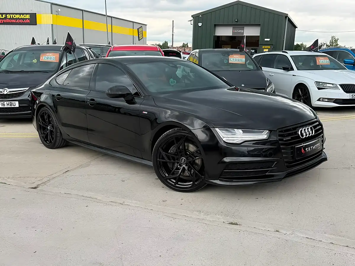Used 2014 Audi A7 Black Edition Sportback Black - Interior and Exterior details 2