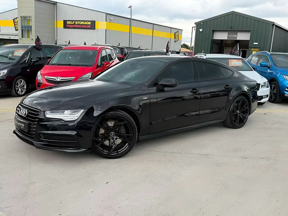 Used 2014 Audi A7 Black Edition Sportback Black - Interior and Exterior details 4