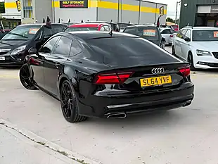 Used 2014 Audi A7 Black Edition Sportback Black - Interior and Exterior details 5