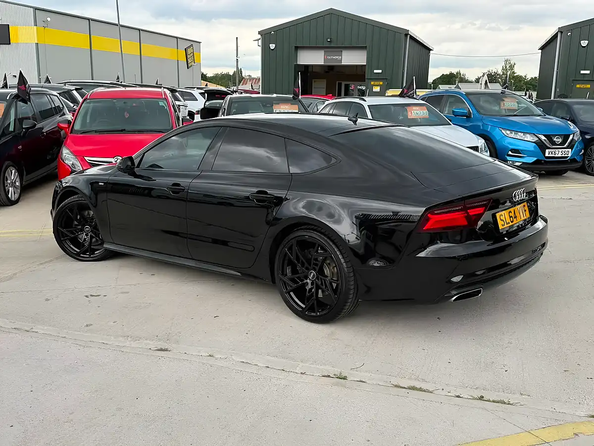 Used 2014 Audi A7 Black Edition Sportback Black - Interior and Exterior details 7