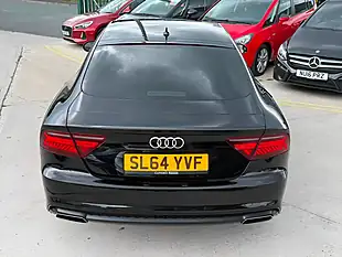 Used 2014 Audi A7 Black Edition Sportback Black - Interior and Exterior details 8