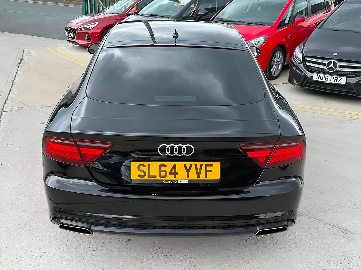 Used 2014 Audi A7 Black Edition Sportback Black - Interior and Exterior details 8