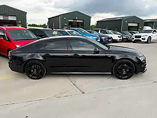 Used 2014 Audi A7 Black Edition Sportback Black - Interior and Exterior details 9