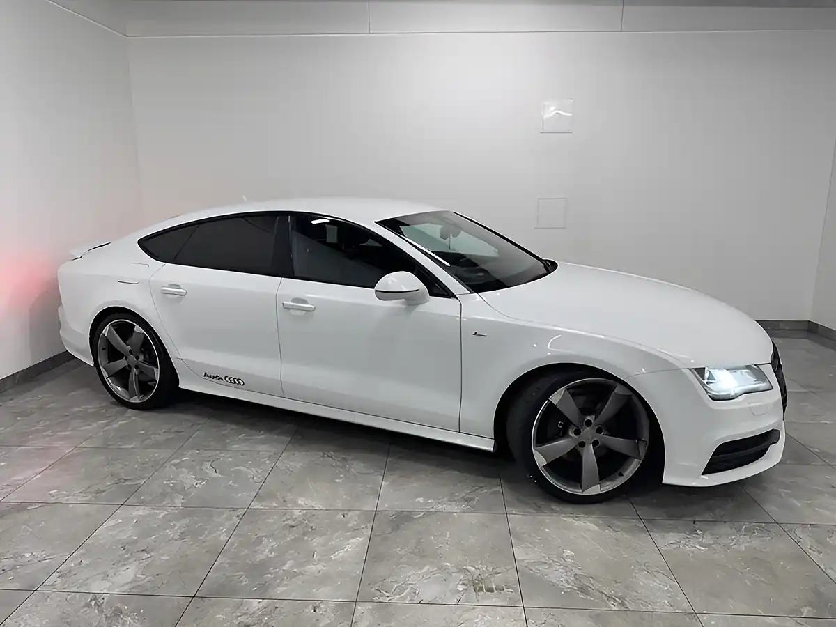 Used 2014 Audi A7 Black Edition Sportback White - Interior and Exterior details 2