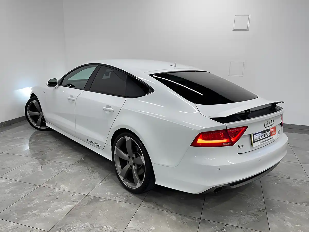 Used 2014 Audi A7 Black Edition Sportback White - Interior and Exterior details 5