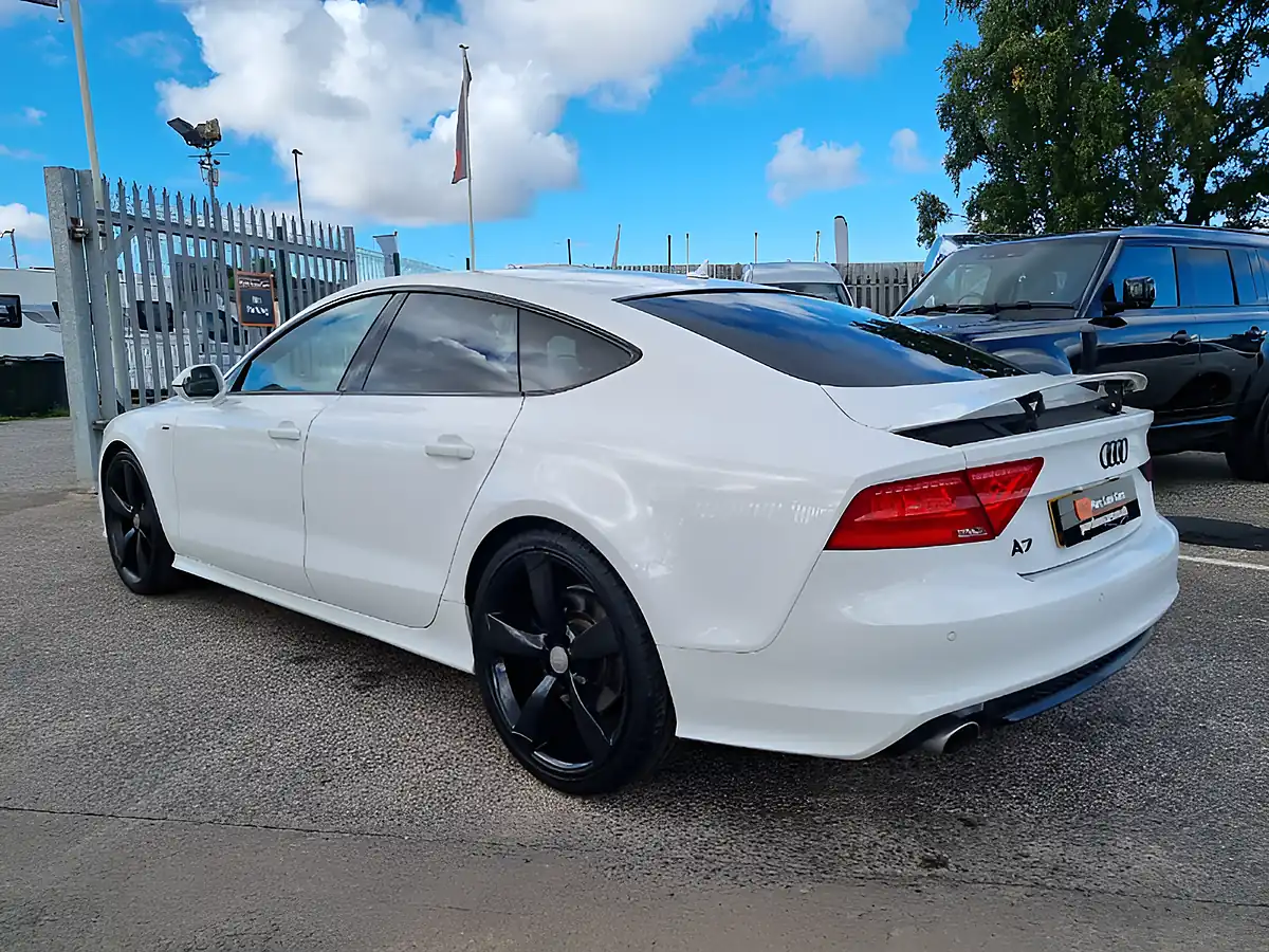 Used 2014 Audi A7 Black Edition White - Interior and Exterior details 10