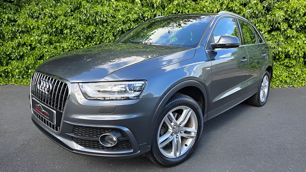 Used 2014 Audi Q3 S-Line Daytona Grey Metallic - Front View