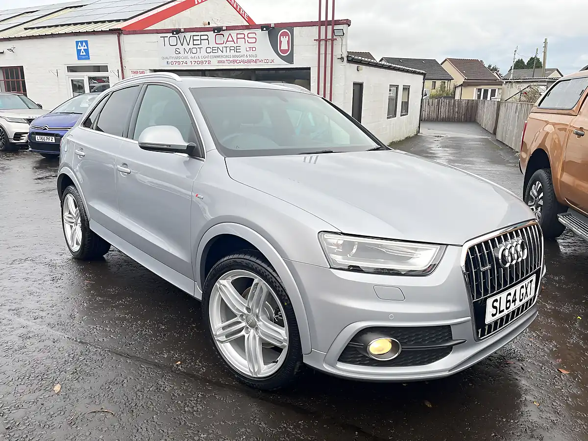 Used 2014 Audi Q3 S Line Plus Floret Silver - Front View