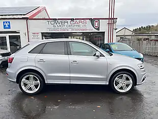 Used 2014 Audi Q3 S Line Plus Floret Silver - Interior and Exterior details 2