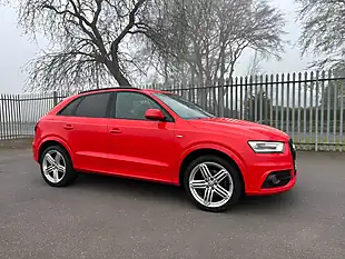 Used 2014 Audi Q3 S Line Plus Red - Interior and Exterior details 2
