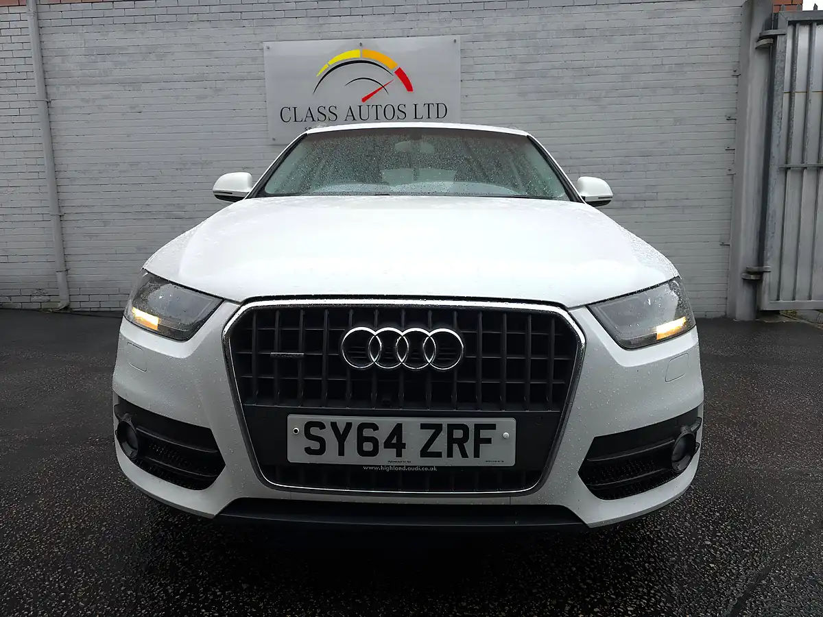 Used 2014 Audi Q3 Se White - Interior and Exterior details 2