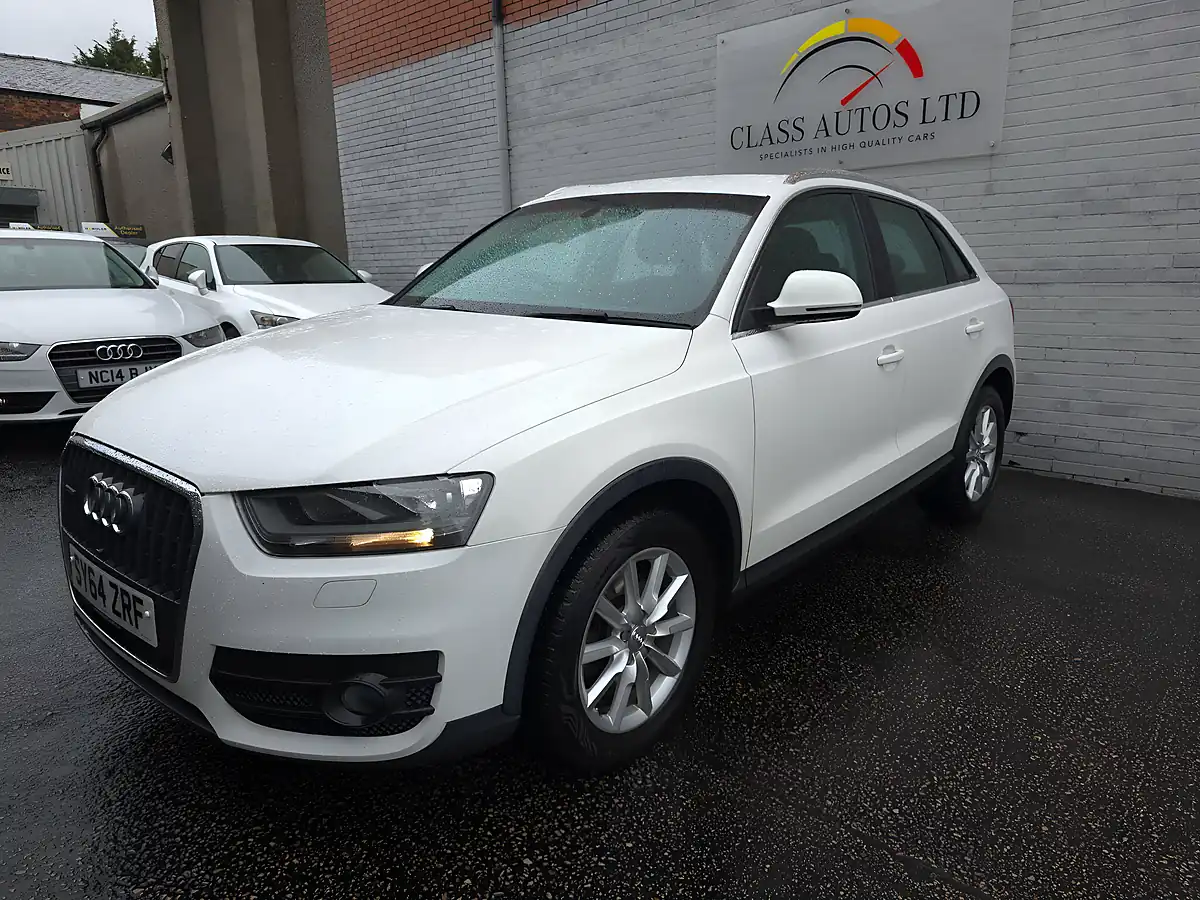 Used 2014 Audi Q3 Se White - Interior and Exterior details 3