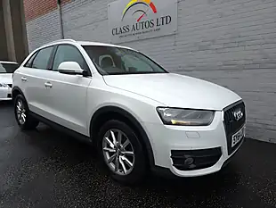 Used 2014 Audi Q3 Se White - Interior and Exterior details 5