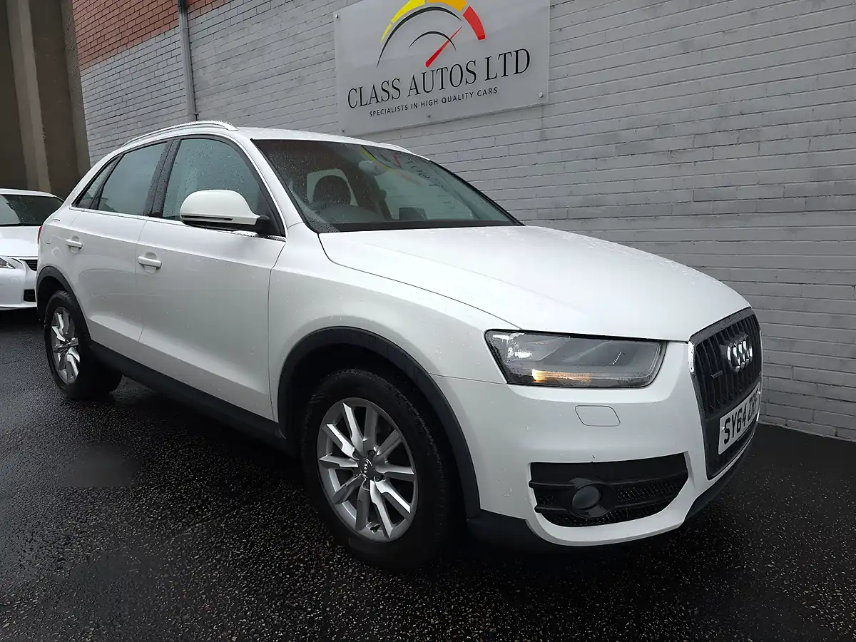 Used 2014 Audi Q3 Se White - Interior and Exterior details 5