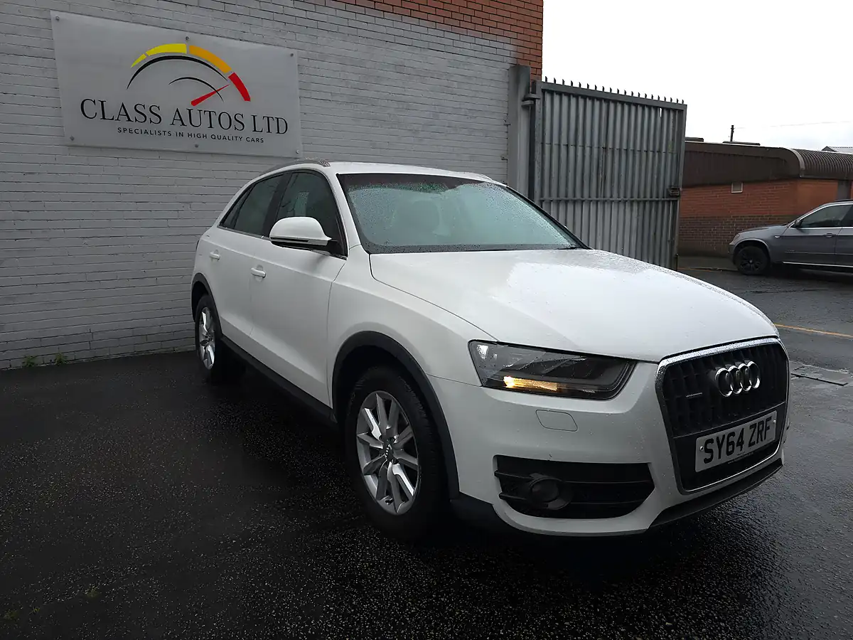 Used 2014 Audi Q3 Se White - Interior and Exterior details 6