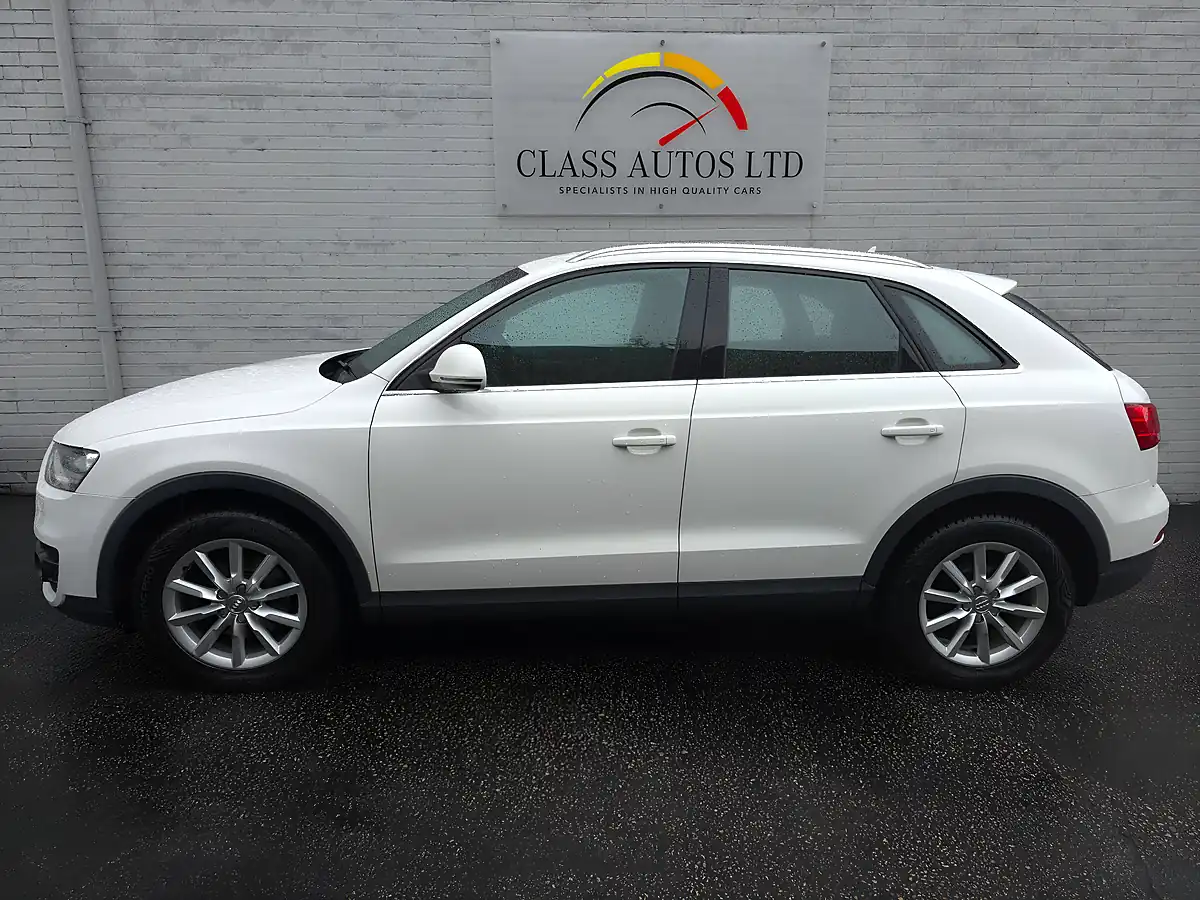Used 2014 Audi Q3 Se White - Interior and Exterior details 8