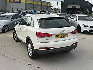 Used 2014 Audi Q3 Se White - Interior and Exterior details 4