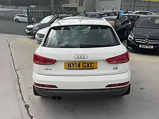 Used 2014 Audi Q3 Se White - Interior and Exterior details 9